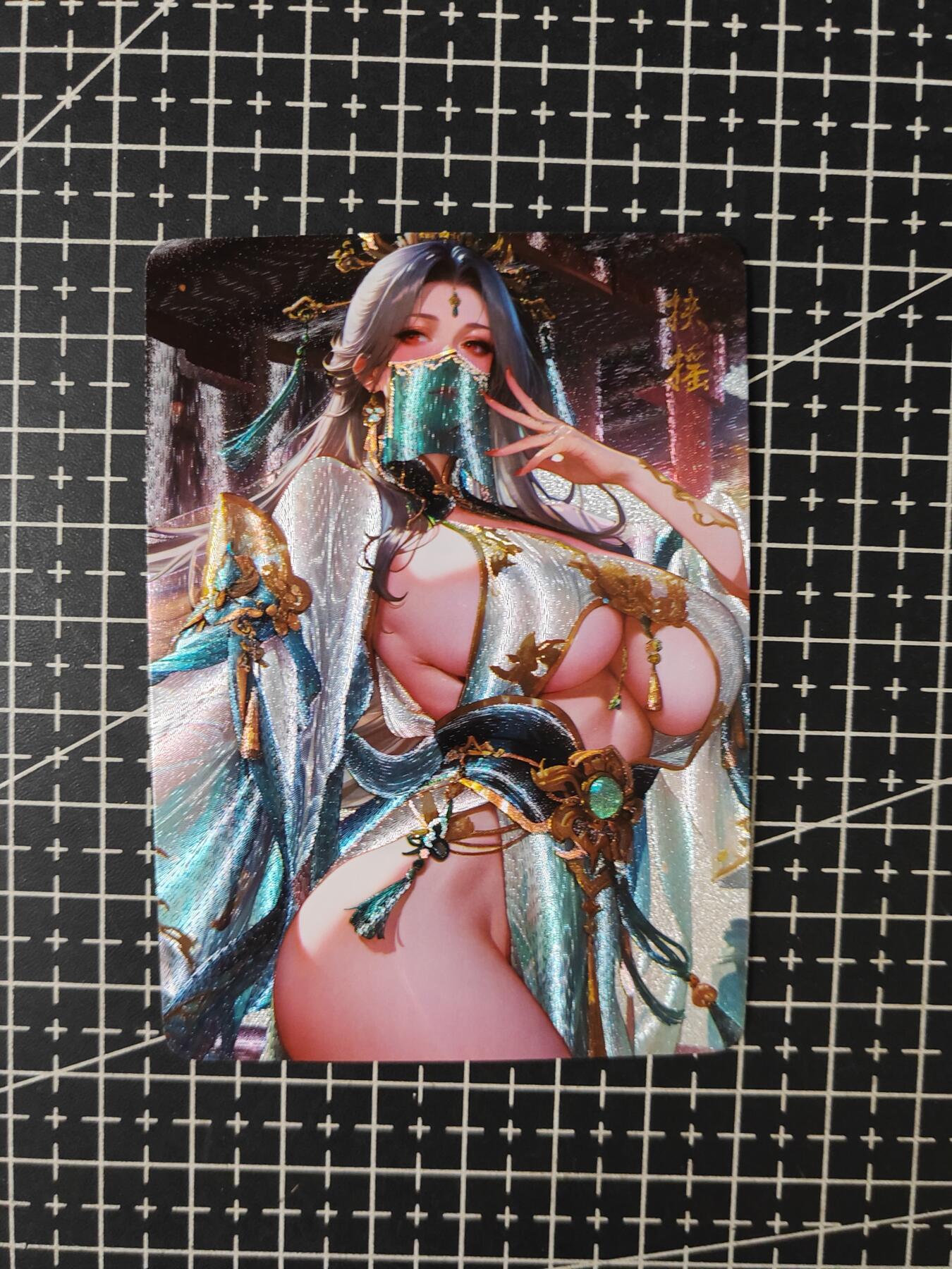 铃鹿第七期（提示一：自制卡难免瑕疵，可能存在撞角爆边等出厂瑕疵，介意慎拍；提示二：参拍请慎重，跑单押金不退的）） 御姐粗闪单卡4