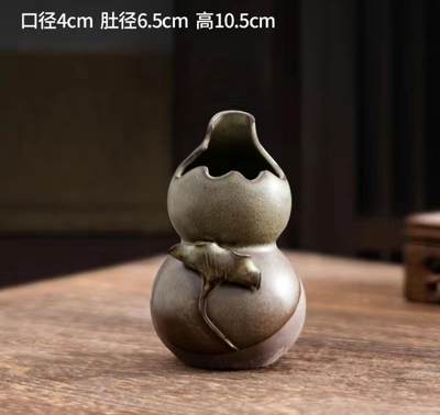 仿古陶瓷小花瓶专场 - 手捏禅意花瓶二