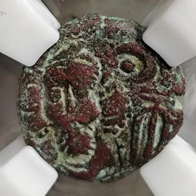 希腊罗马丝路打制币化石【中外钱币放漏】专场！陆小鱼的钱币仓，限时拍卖第078场 - 埃兰王国 卡姆纳斯基雷斯·奥罗德铜币/短横线