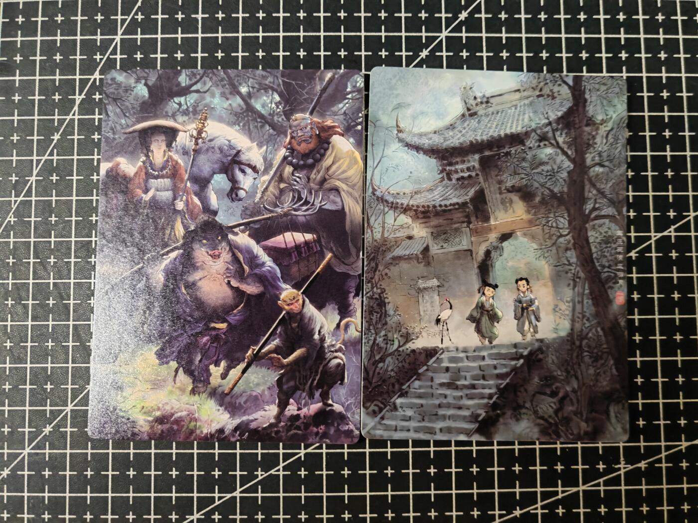 铃鹿第七期（提示一：自制卡难免瑕疵，可能存在撞角爆边等出厂瑕疵，介意慎拍；提示二：参拍请慎重，跑单押金不退的）） 一泡西游粗闪对卡