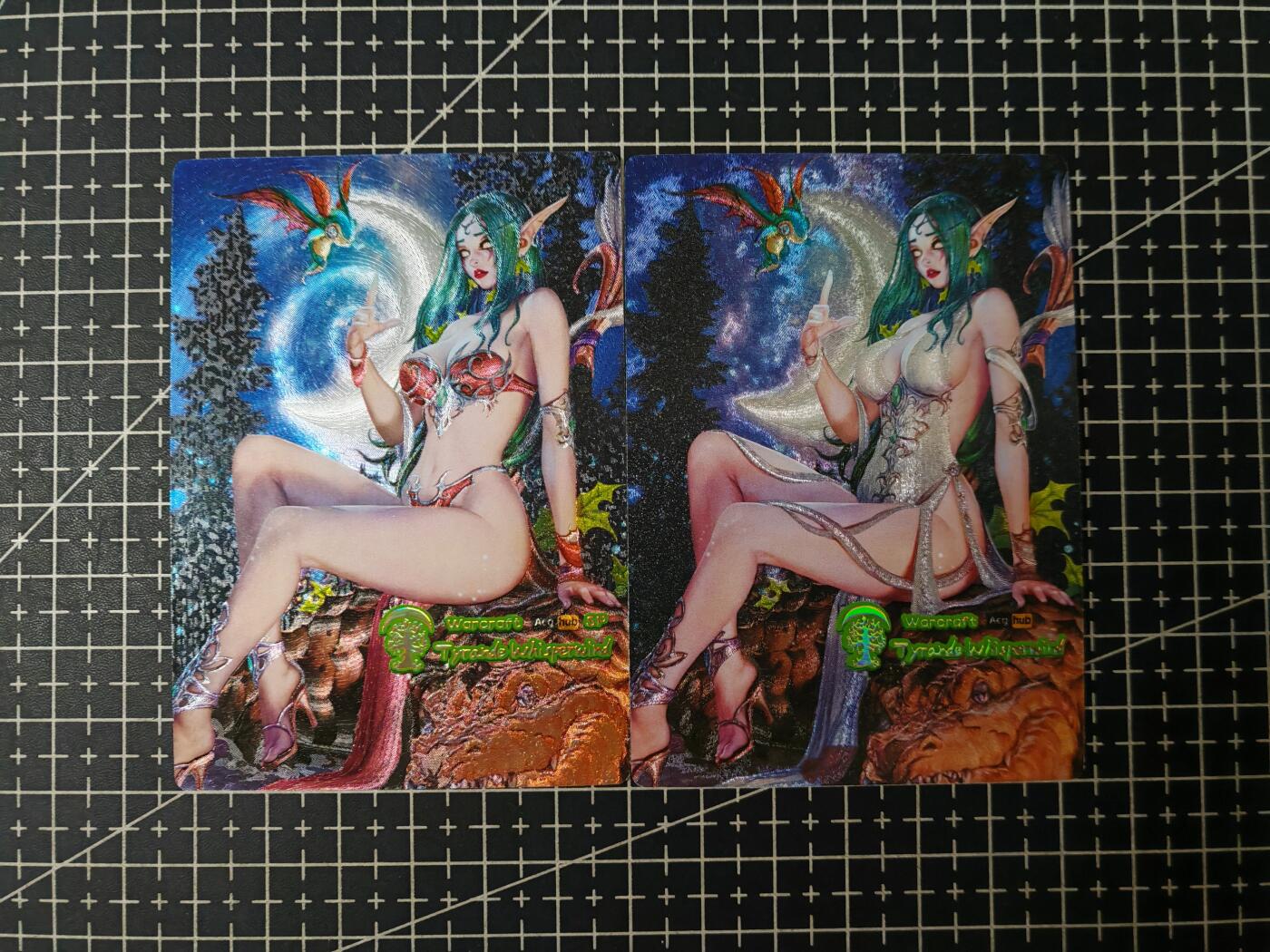 铃鹿第七期（提示一：自制卡难免瑕疵，可能存在撞角爆边等出厂瑕疵，介意慎拍；提示二：参拍请慎重，跑单押金不退的）） 奇点粗闪泰兰德对卡