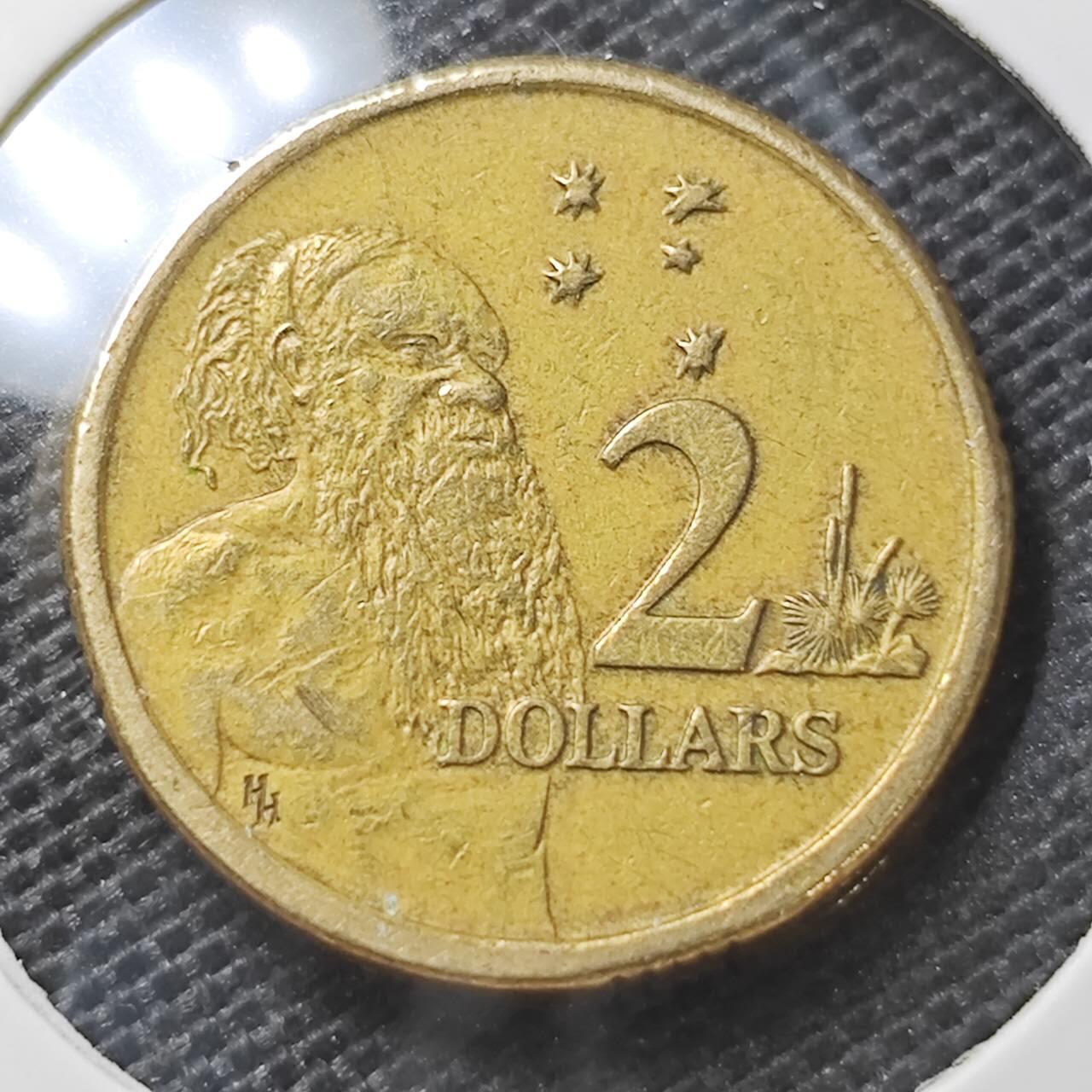 KK钱币收藏小铺 第334期 2月预留时间 周末发货  澳大利亚2元