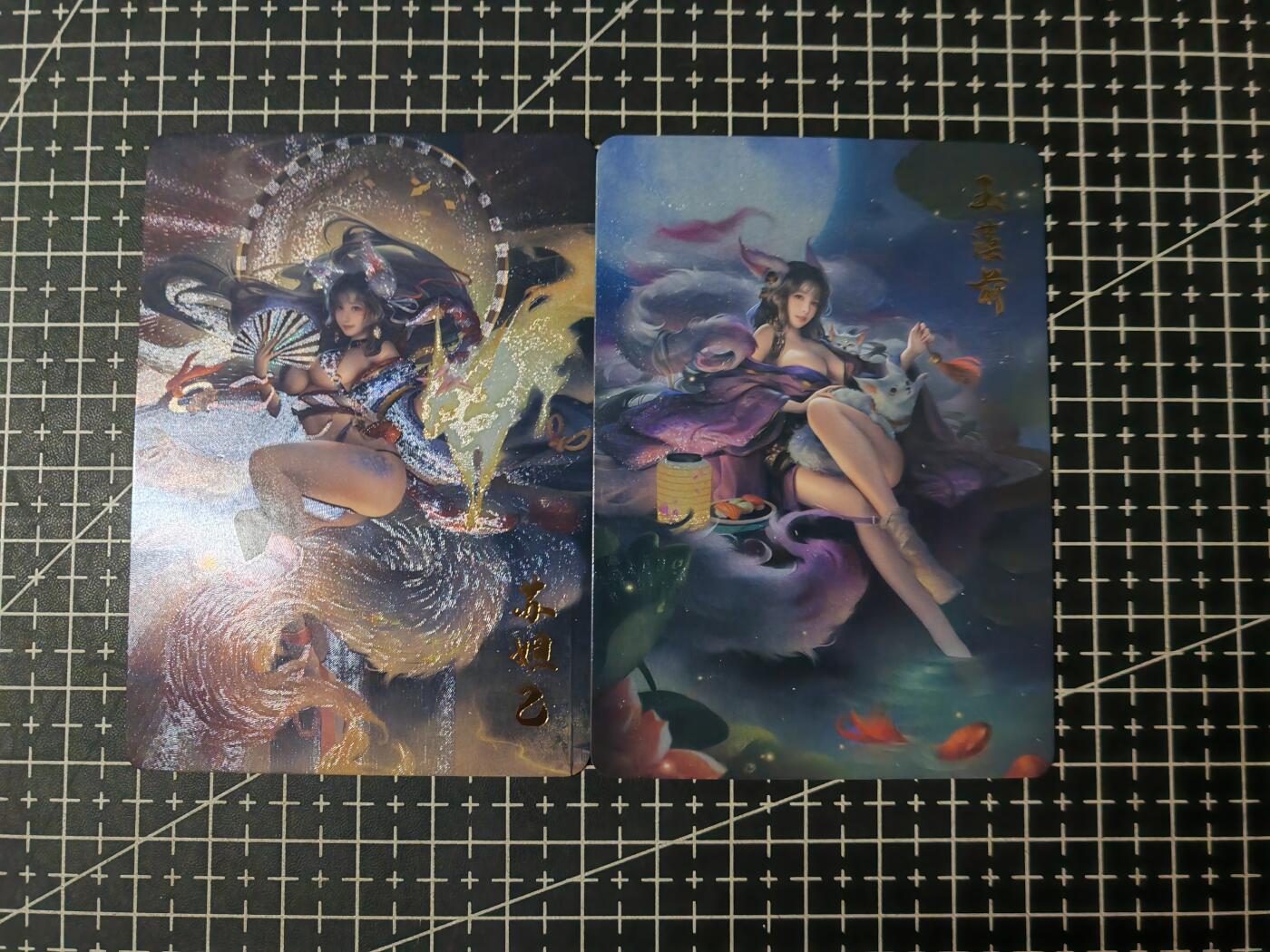 铃鹿第七期（提示一：自制卡难免瑕疵，可能存在撞角爆边等出厂瑕疵，介意慎拍；提示二：参拍请慎重，跑单押金不退的）） 日内替室粗闪对卡