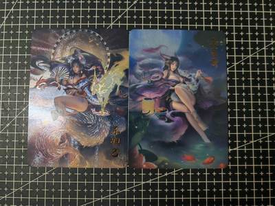 铃鹿第七期（提示一：自制卡难免瑕疵，可能存在撞角爆边等出厂瑕疵，介意慎拍；提示二：参拍请慎重，跑单押金不退的）） - 日内替室粗闪对卡