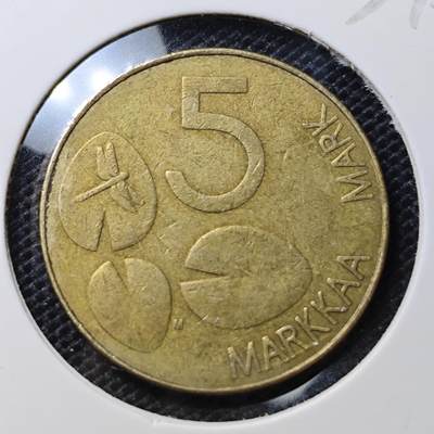 KK钱币收藏小铺 第334期 2月预留时间 周末发货 - 芬兰5马克 