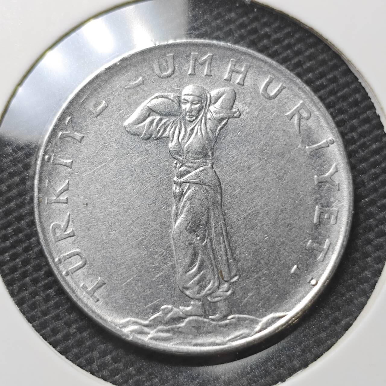KK钱币收藏小铺 第334期 2月预留时间 周末发货  1970土耳其25库鲁