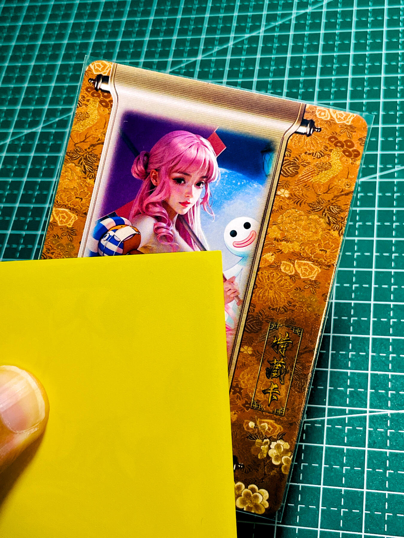 【关注参拍有赠卡】显眼宝31期  逝者如斯夫不舍昼夜 五月卡牌     原创重绘海贼系列卡   3建模   积分卡佩罗娜艺术卡   共1张   粗闪精扣工艺  大卡尺寸  63*88