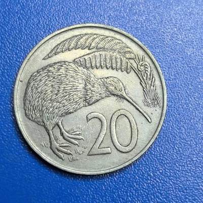 各国家硬币 无佣金 - 新西兰20分