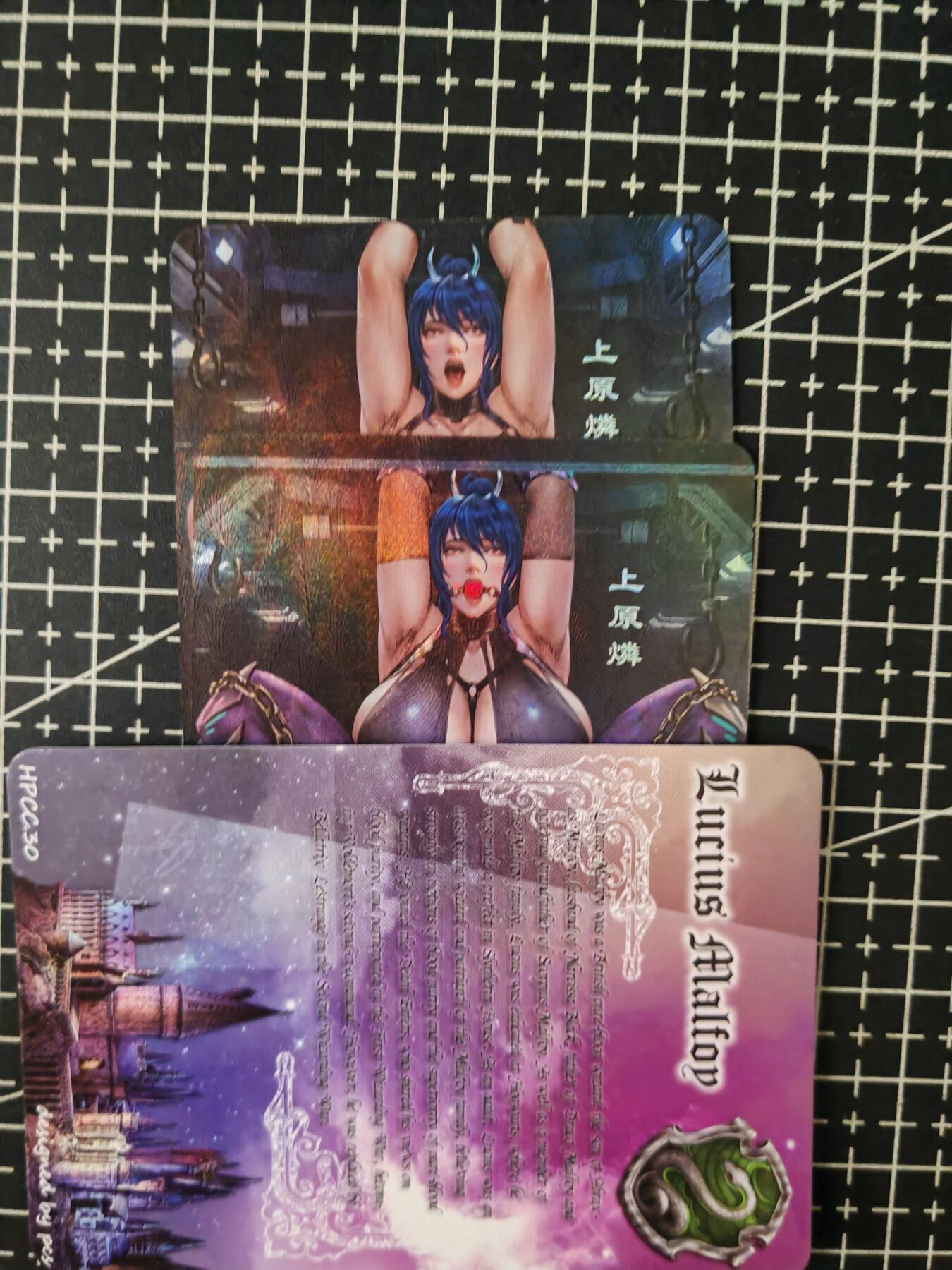 铃鹿第七期（提示一：自制卡难免瑕疵，可能存在撞角爆边等出厂瑕疵，介意慎拍；提示二：参拍请慎重，跑单押金不退的）） 柳钢蛋彩闪艺术对卡4