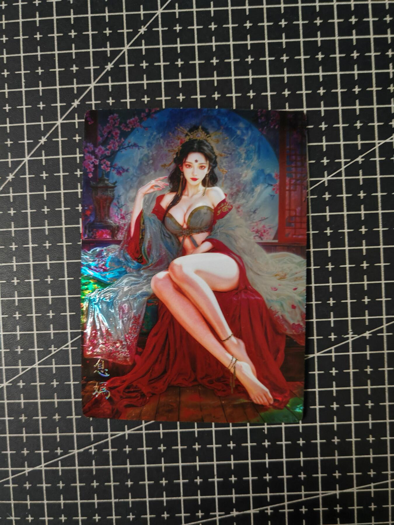 铃鹿第七期（提示一：自制卡难免瑕疵，可能存在撞角爆边等出厂瑕疵，介意慎拍；提示二：参拍请慎重，跑单押金不退的）） 光刻息妫