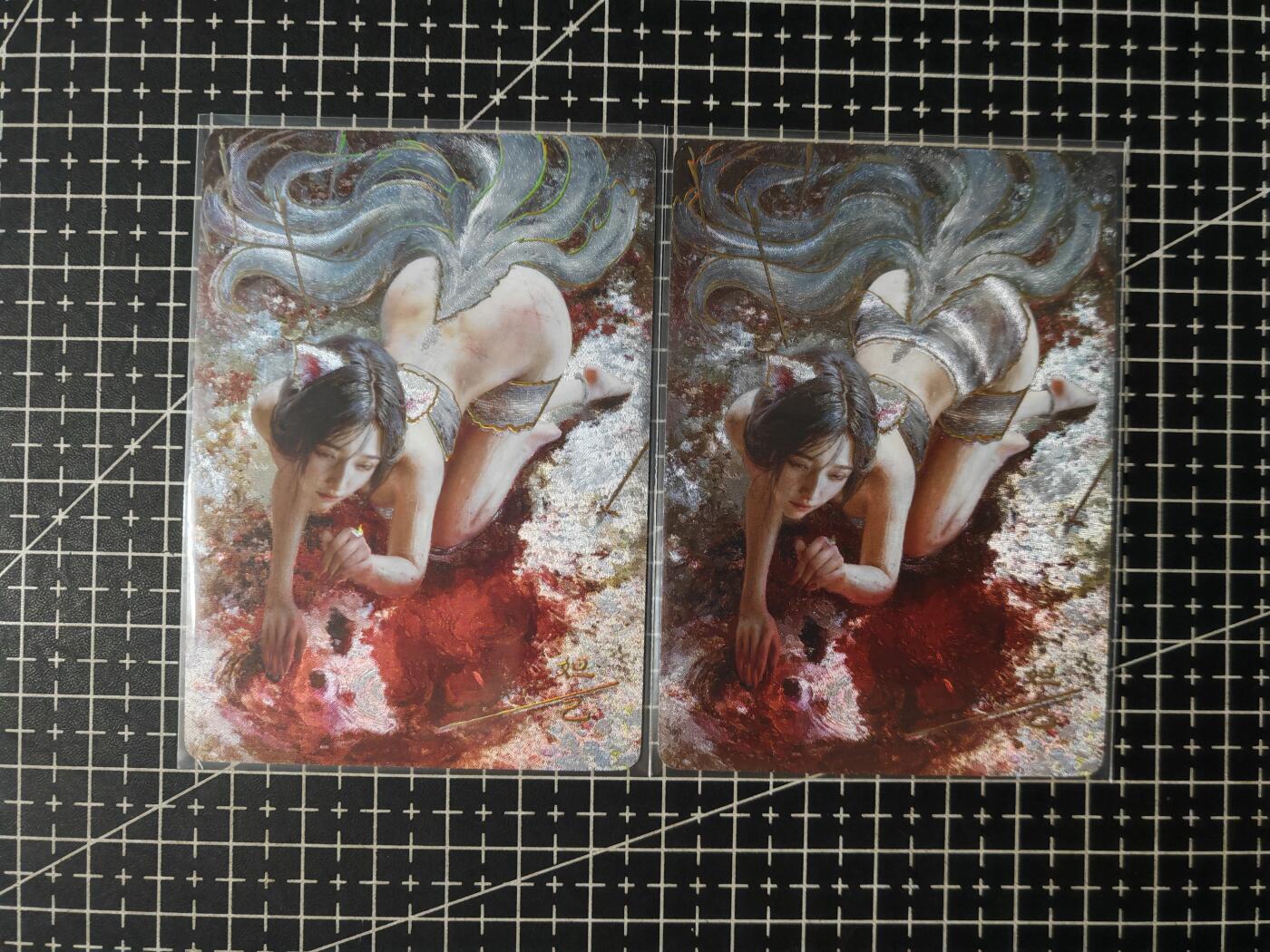 铃鹿第七期（提示一：自制卡难免瑕疵，可能存在撞角爆边等出厂瑕疵，介意慎拍；提示二：参拍请慎重，跑单押金不退的）） 幻粗妲己