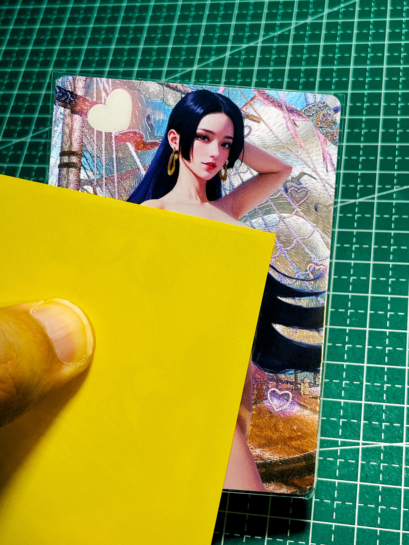 【关注参拍有赠卡】显眼宝31期  逝者如斯夫不舍昼夜 五月卡牌     原创重绘海贼系列卡   3建模   积分卡女帝艺术卡   共1张   粗闪精扣工艺  大卡尺寸  63*88