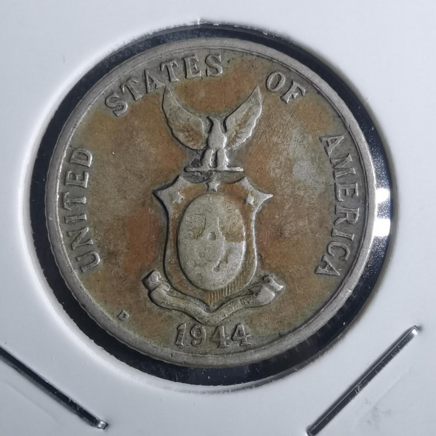 沼泽如烟--第835场 菲律宾1944年二十分银币