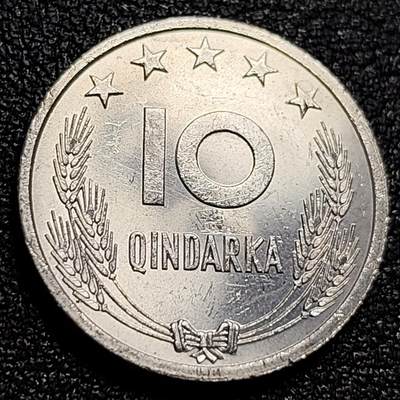 泉币菌-第107场-精品福利场 少见品种 原光UNC 中国代铸 阿尔巴尼亚1969年解放25周年 10昆塔纪念铝币