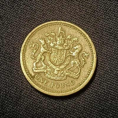【游宝拍卖】乙巳蛇年66期 最低佣金1元起拍 - 英国1英镑 1983年