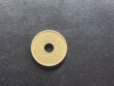 邮泉阁限时拍卖第二十四场 各国硬币专场（硬币在国外） - 西班牙1997年25比塞塔