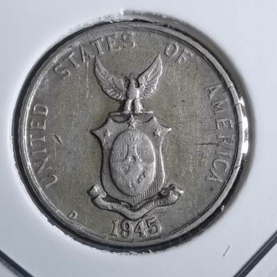 沼泽如烟--第835场 - 菲律宾1945年十分银币