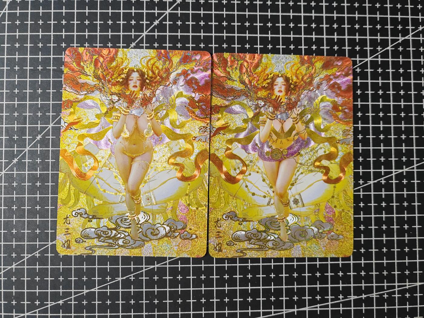 铃鹿第七期（提示一：自制卡难免瑕疵，可能存在撞角爆边等出厂瑕疵，介意慎拍；提示二：参拍请慎重，跑单押金不退的）） 粗闪尤三姐