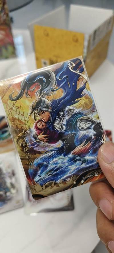 秋原瞳的小店第二十二期（持续收拍，卡游各系列最新活动卡一次看过瘾） 卡游三国千古一瞬8张不同，包括多张4.5弹稀缺千古，一次看过瘾