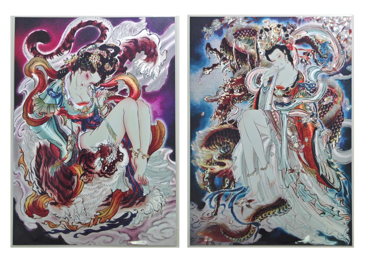 白泽拍卖卡牌手绘专场第24期（持续征集ING，白露暧秋色，月明清漏中）