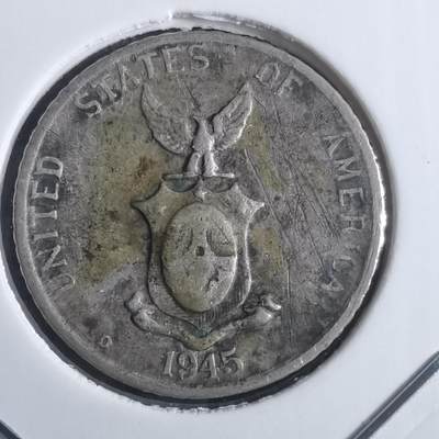 沼泽如烟--第835场 - 菲律宾1945年十分银币