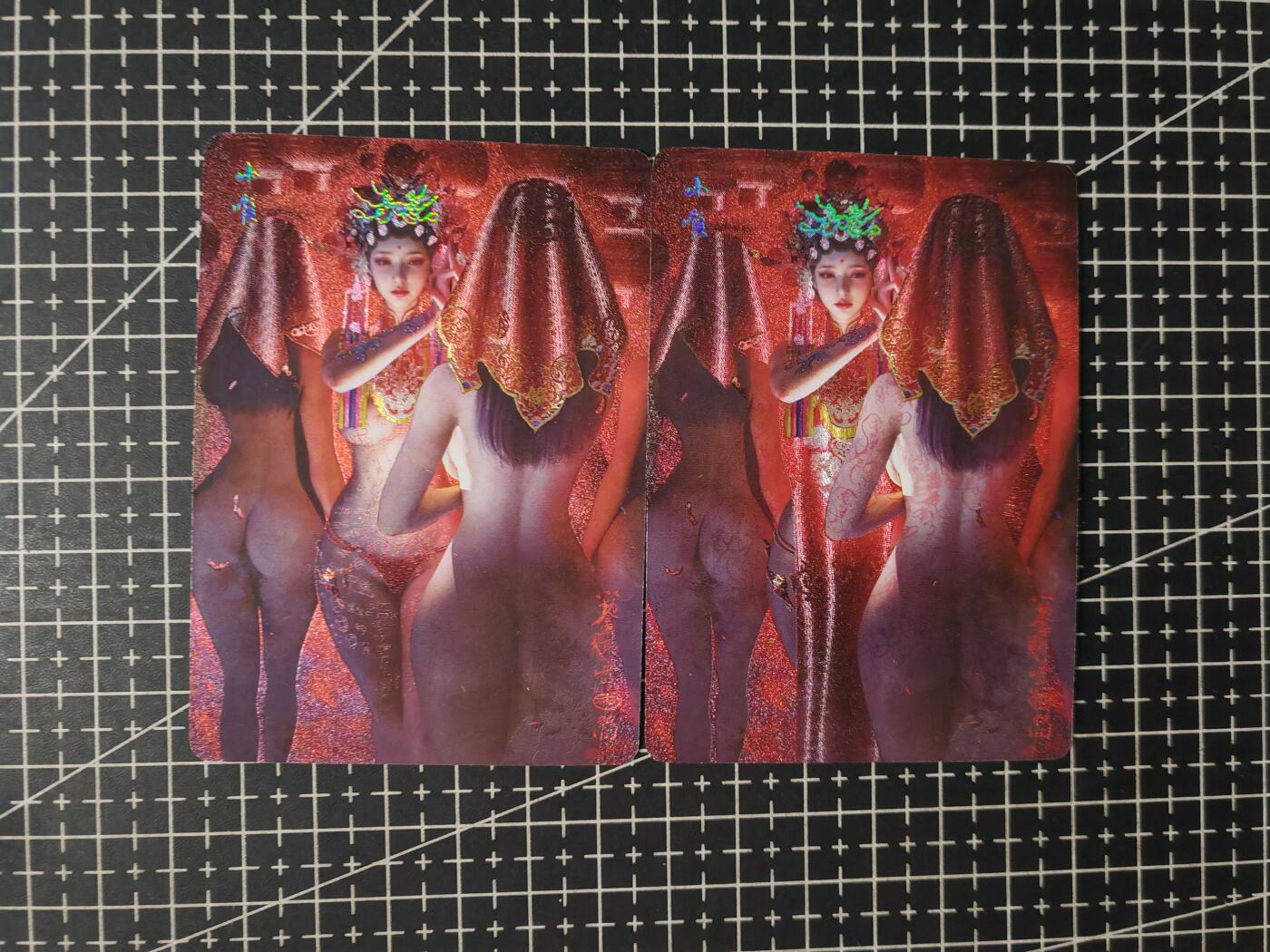 铃鹿第七期（提示一：自制卡难免瑕疵，可能存在撞角爆边等出厂瑕疵，介意慎拍；提示二：参拍请慎重，跑单押金不退的）） 幻粗小唯