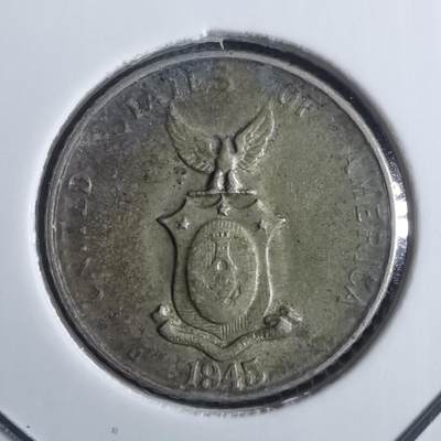 沼泽如烟--第835场 - 菲律宾1945年十分银币