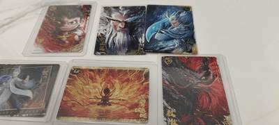 秋原瞳的小店第二十二期（持续收拍，又到了吃火锅串串的季节） - 卡游哪吒卡位6张，包括当下热门cr,lr,sc