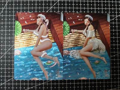铃鹿第七期（提示一：自制卡难免瑕疵，可能存在撞角爆边等出厂瑕疵，介意慎拍；提示二：参拍请慎重，跑单押金不退的）） - 粗闪白蛇对卡