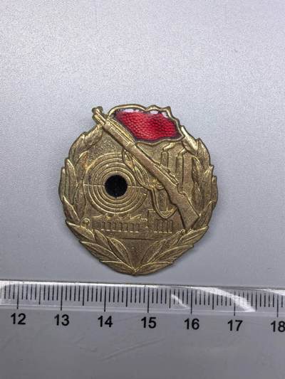 小驴勋章奖章收藏9月13日星期六晚18点拍卖（有偿代拍，送拍规则在简介最后，参拍须阅读规则后再参拍，关系到运费包装发货时效真假辨别等关键信息，店主微信码在最后一拍品） - 东德铜级工战队射手技能证章