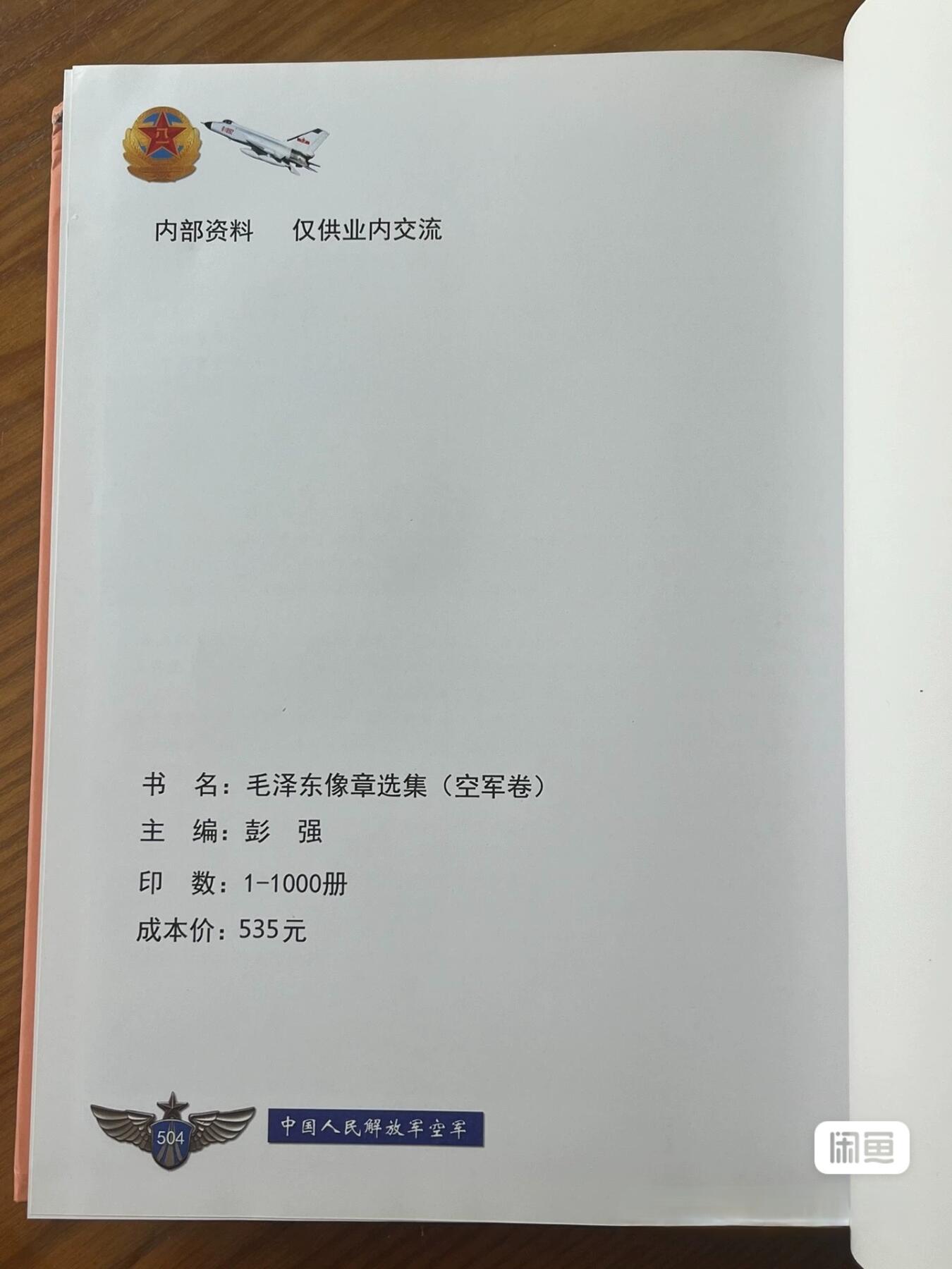 毛主席像章选集空军卷