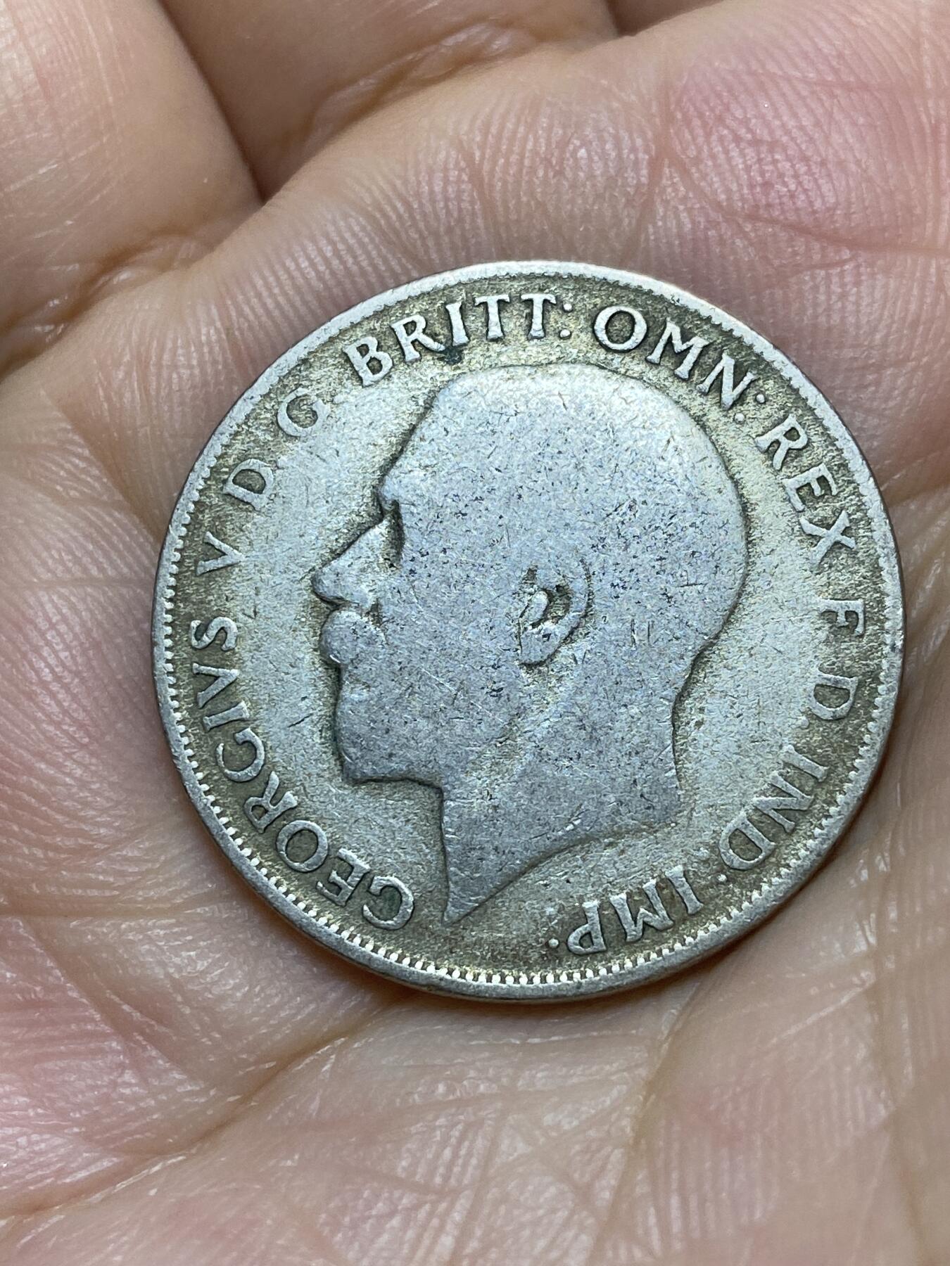 2025年第八十九场(总第一百一十五场）外国好品散币(免佣金) 英国🇬🇧1921年1弗罗林银币(乔治五世第二版，500银)