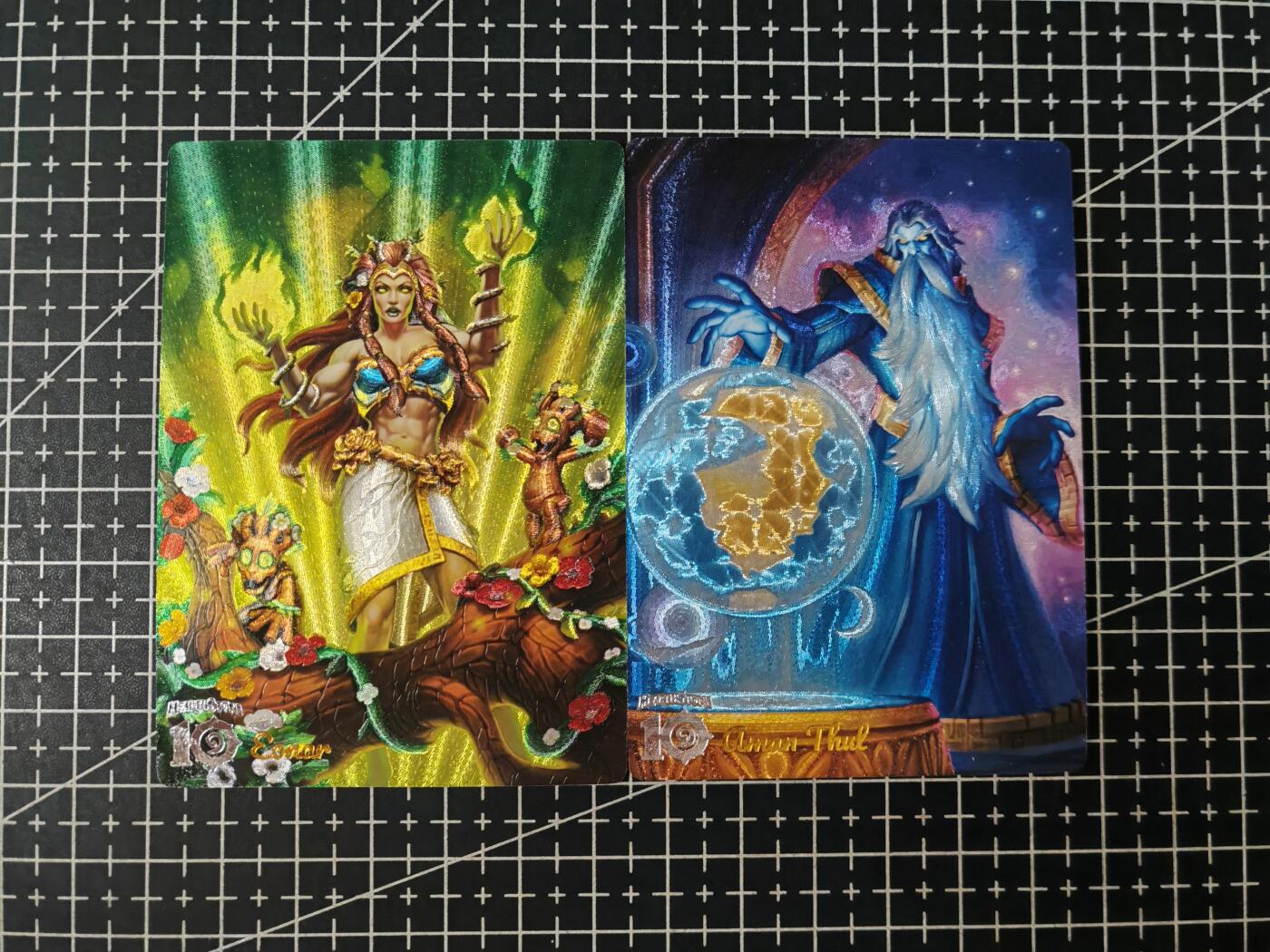 铃鹿第七期（提示一：自制卡难免瑕疵，可能存在撞角爆边等出厂瑕疵，介意慎拍；提示二：参拍请慎重，跑单押金不退的）） 炉石传说粗闪对卡2