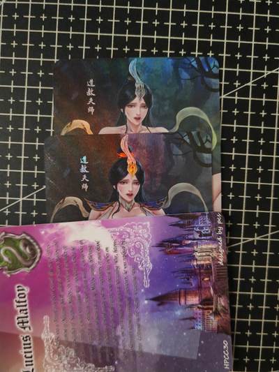 铃鹿第七期（提示一：自制卡难免瑕疵，可能存在撞角爆边等出厂瑕疵，介意慎拍；提示二：参拍请慎重，跑单押金不退的）） - 柳钢蛋彩闪艺术对卡3