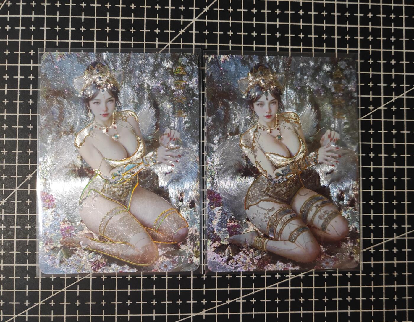 铃鹿第七期（提示一：自制卡难免瑕疵，可能存在撞角爆边等出厂瑕疵，介意慎拍；提示二：参拍请慎重，跑单押金不退的）） 幻粗玉面公主