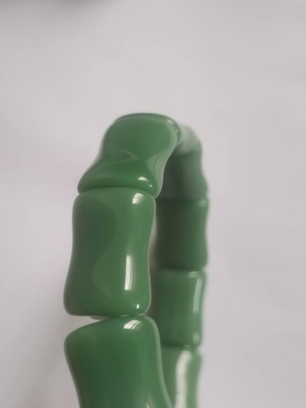 玉石 手串 手镯 手链 天然东陵玉 竹节手串。