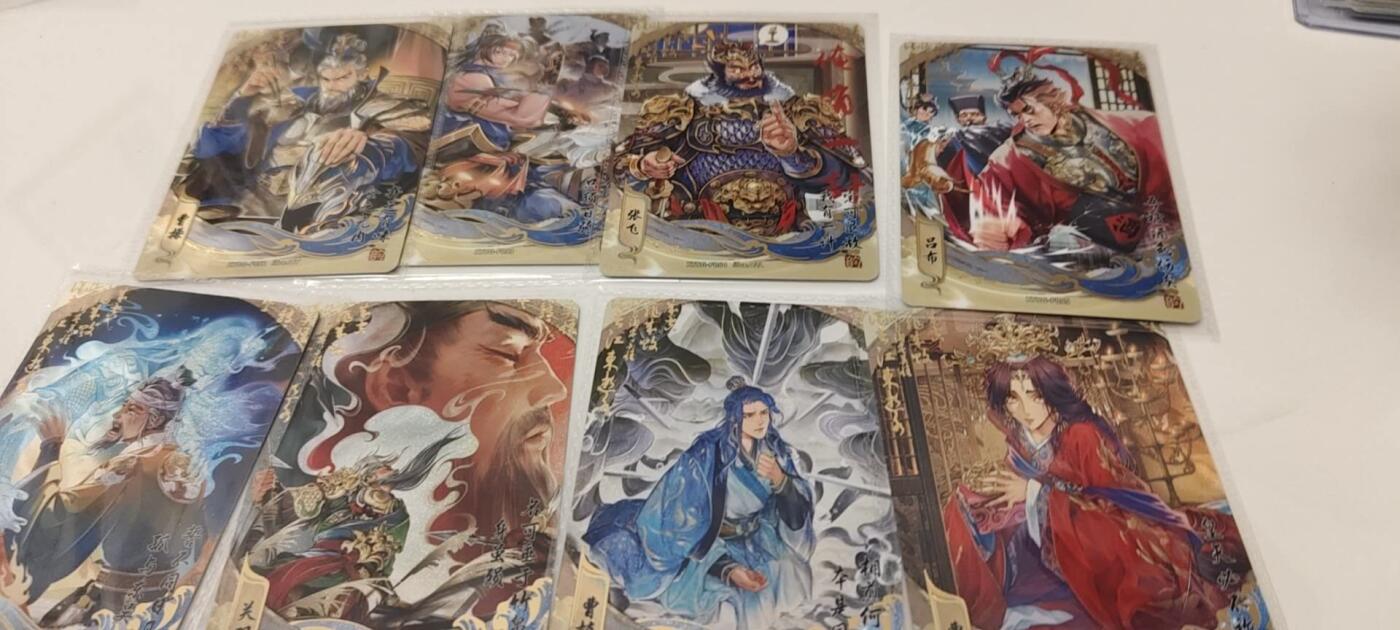 秋原瞳的小店第二十二期（持续收拍，又到了吃火锅串串的季节） 卡游三国6弹浮生如梦一套8张原膜