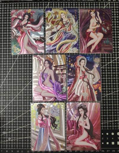 铃鹿第七期（提示一：自制卡难免瑕疵，可能存在撞角爆边等出厂瑕疵，介意慎拍；提示二：参拍请慎重，跑单押金不退的）） - 逍遥水浒群芳录二