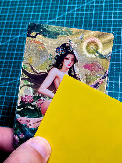 【关注参拍有赠卡】显眼宝31期  逝者如斯夫不舍昼夜 - 五月卡牌     原创五林系列卡   3建模   积分卡点仓派艺术卡   共1张   粗闪精扣工艺  小卡尺寸  60*87
