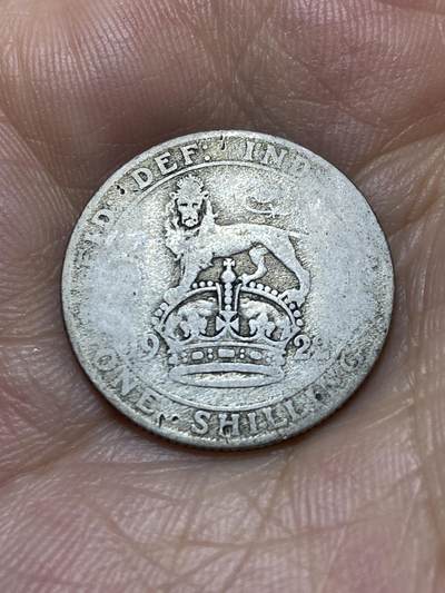 2025年第八十九场(总第一百一十五场）外国好品散币(免佣金) - 英国🇬🇧1922年1先令银币(乔治五世第二版，500银)
