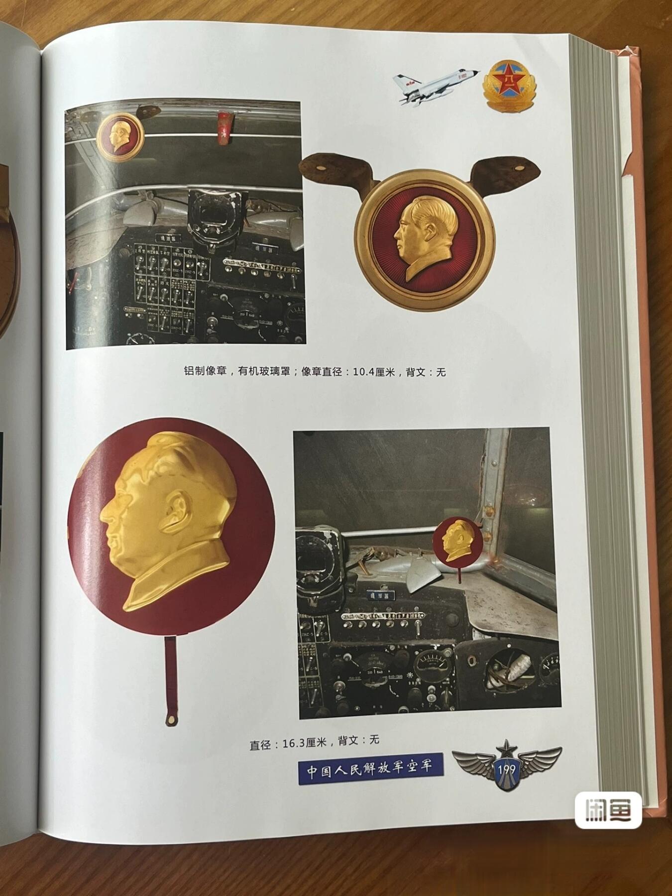 毛主席像章选集空军卷