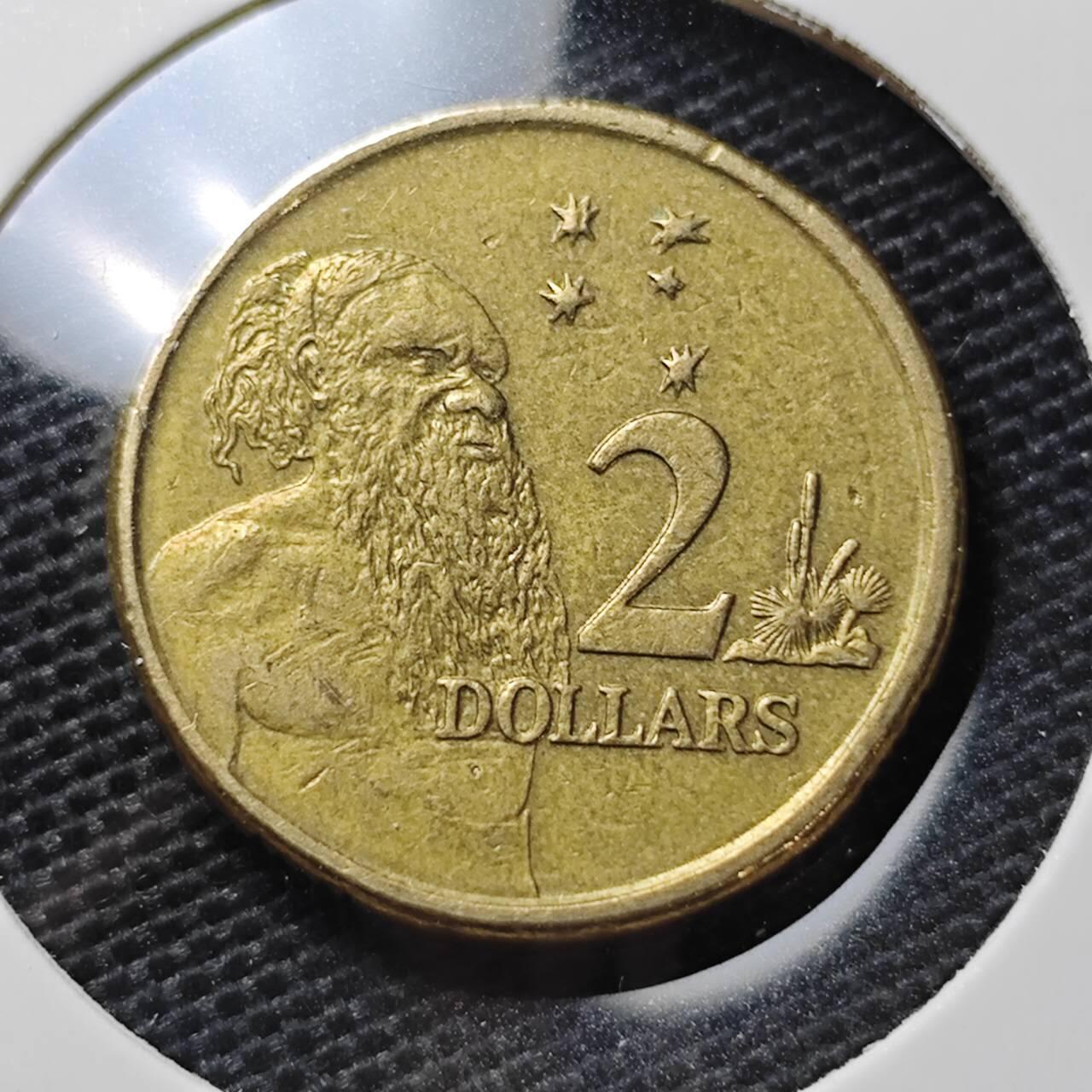 KK钱币收藏小铺 第334期 2月预留时间 周末发货  澳大利亚2元