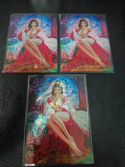 阳大大卡牌拍卖第71期（持续收拍品，周五晚上九点截拍，进群福利早知道） - 【光刻卡】奇典文化 落凡尘 宗RICH 息妫  三宫