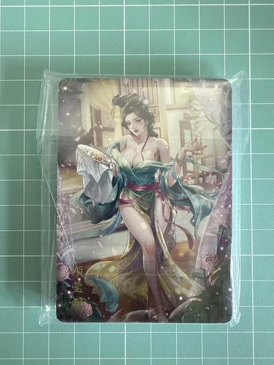 卡牌发烧友第十五期（收拍品，不寄存，23:10截拍，国潮卡牌专场） - 焱卡文化 水浒群芳传 玲姐 普卡套 18张 未拆封