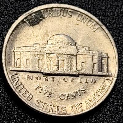 泉币菌-第107场-精品福利场  美国1988年5美分纪念币 杰斐逊 及 故居蒙蒂塞洛庄园 21mm 