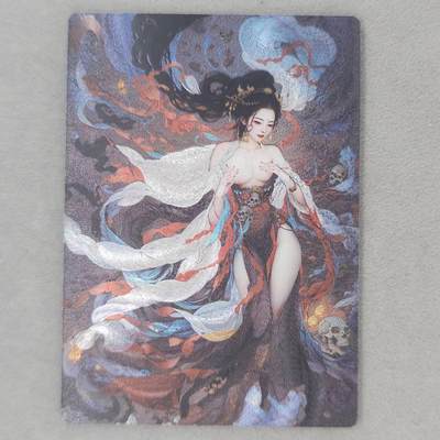龙虎卡牌第五十四场 （无佣金，满120包邮，欢迎送拍） - 粗闪卡 星宿文创 妖仙奇缘-聂小倩