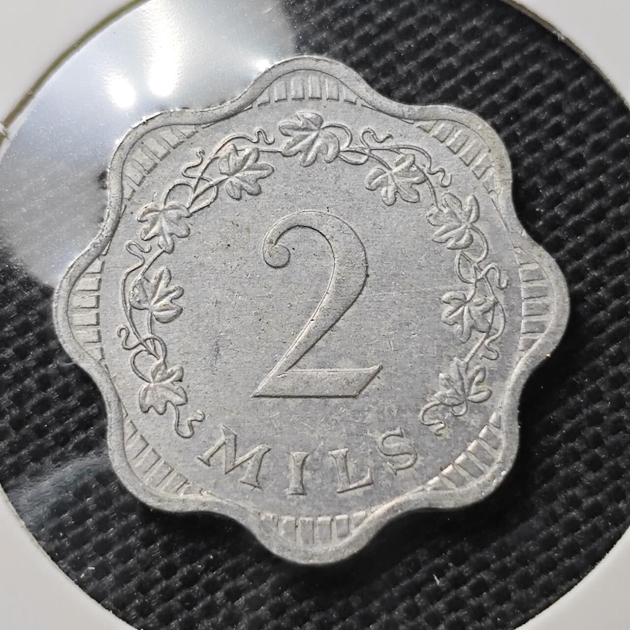 KK钱币收藏小铺 第334期 2月预留时间 周末发货  1972马耳他2米尔
