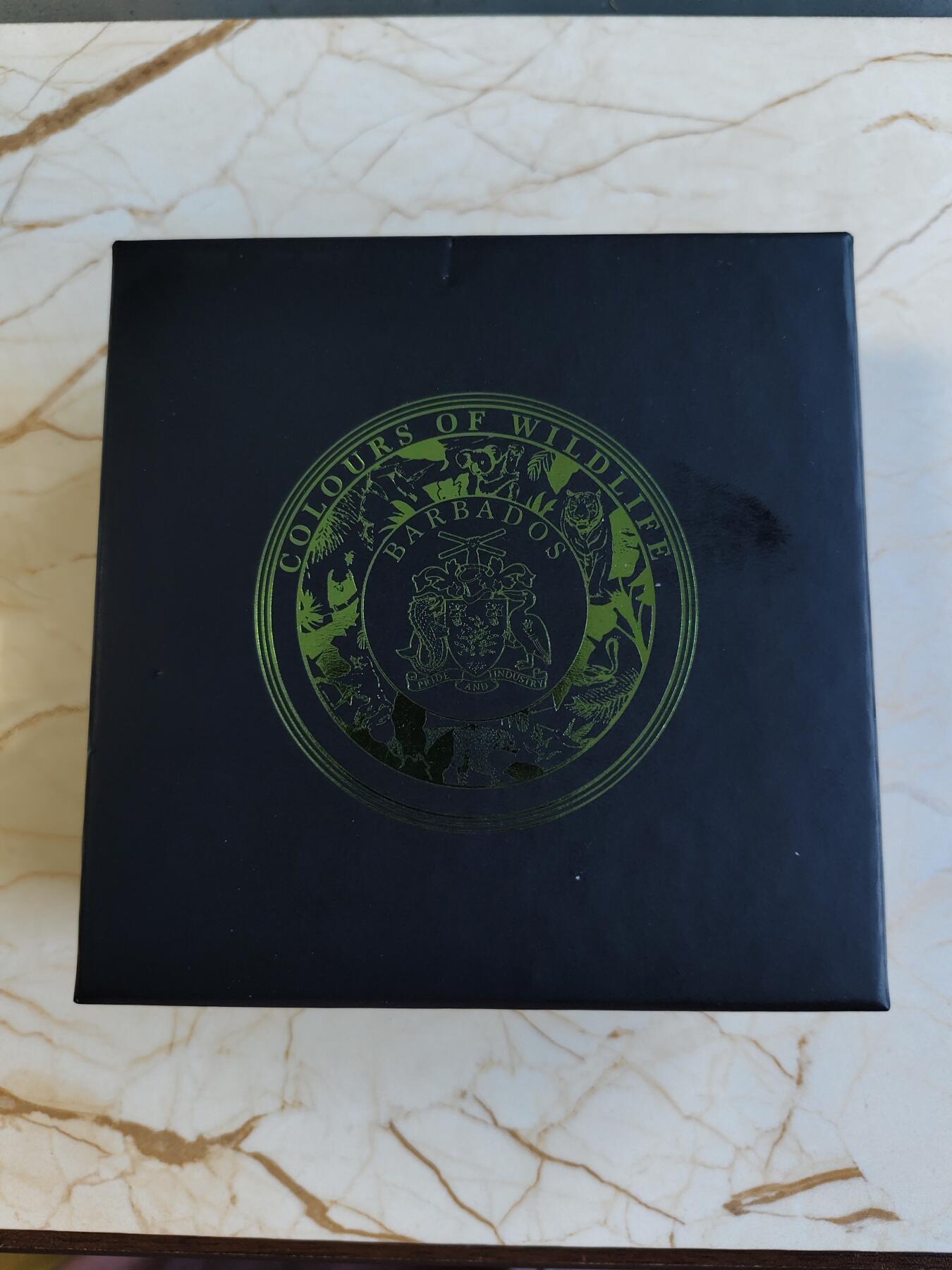 第175期拍卖【长期征集拍品】 巴巴多斯2022年陆地动物系列2考拉3盎司彩色银币，999银，发行999枚