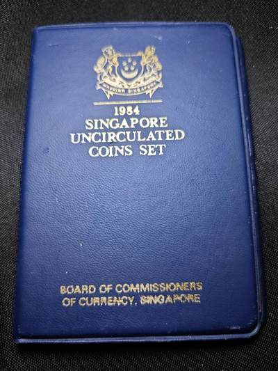 KK钱币收藏小铺 套币专场 2月预留时间 周末发货 -  1984新加坡官方生肖主题鼠年 大小面值清年套币 少见生肖年份套币！