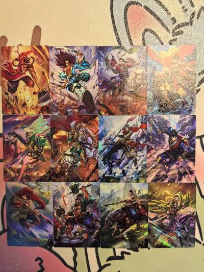 丫丫卡拍-场主生日🎂全场包邮（3月1日22：00截拍） 豪卡水浒【忠义】天罡36星一套 （线下独占彩闪）工艺 入册非常好看☆寄